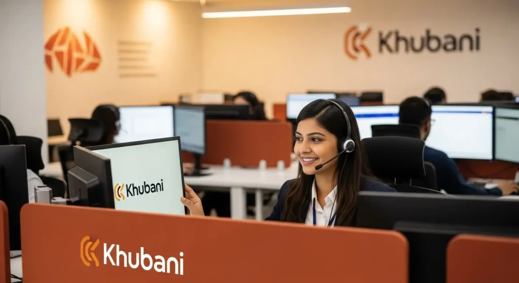 Khubani Courier customer support team assisting with shipment tracking and delivery problem resolution