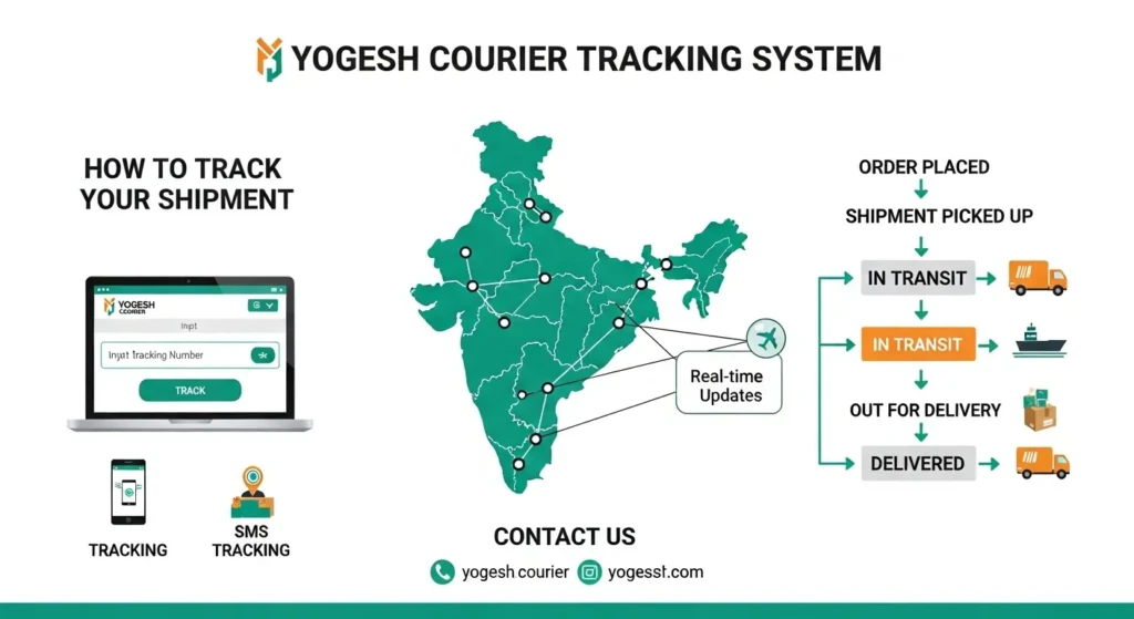 Understanding Yogesh Courier Tracking System